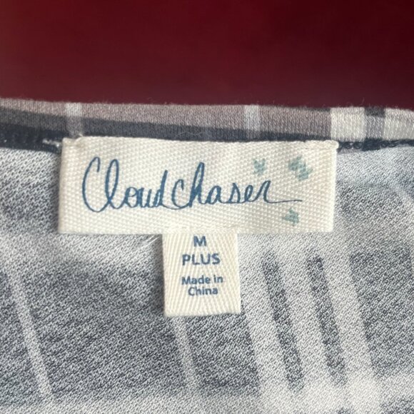 Cloud Chaser Girls M+ Starry Plaid Top - Picture 4 of 5